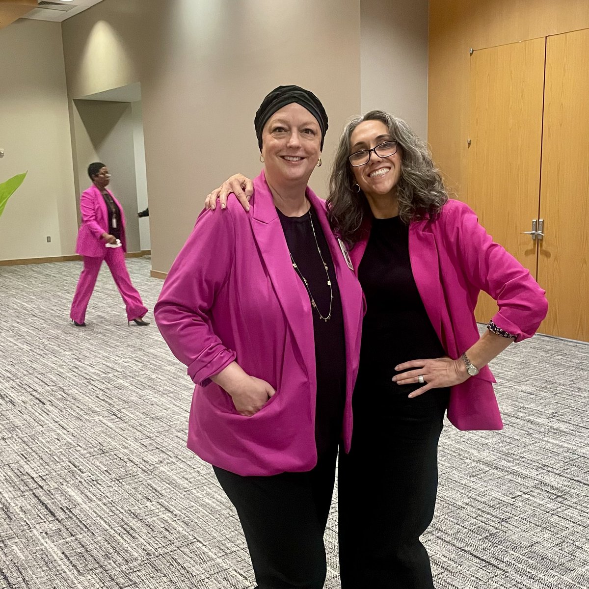 Shelley Garrett (@shelleygarrett2) on Twitter photo We celebrated Paraprofessionals of the Year & Teachers of the Year today! And clearly several of us woke up in a pink & black mood! 🩷🖤🩷 <a href="/gisdnews/">Garland ISD</a> We celebrated Paraprofessionals of the Year & Teachers of the Year today! And clearly several of us woke up in a pink & black mood! 🩷🖤🩷 <a href="/gisdnews/">Garland ISD</a>