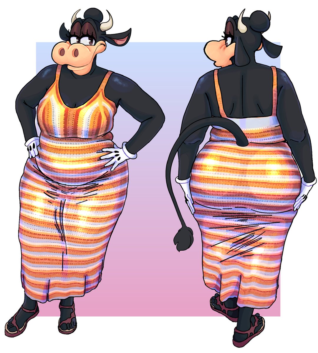 Clarabelle Cow

Just a simple dress.