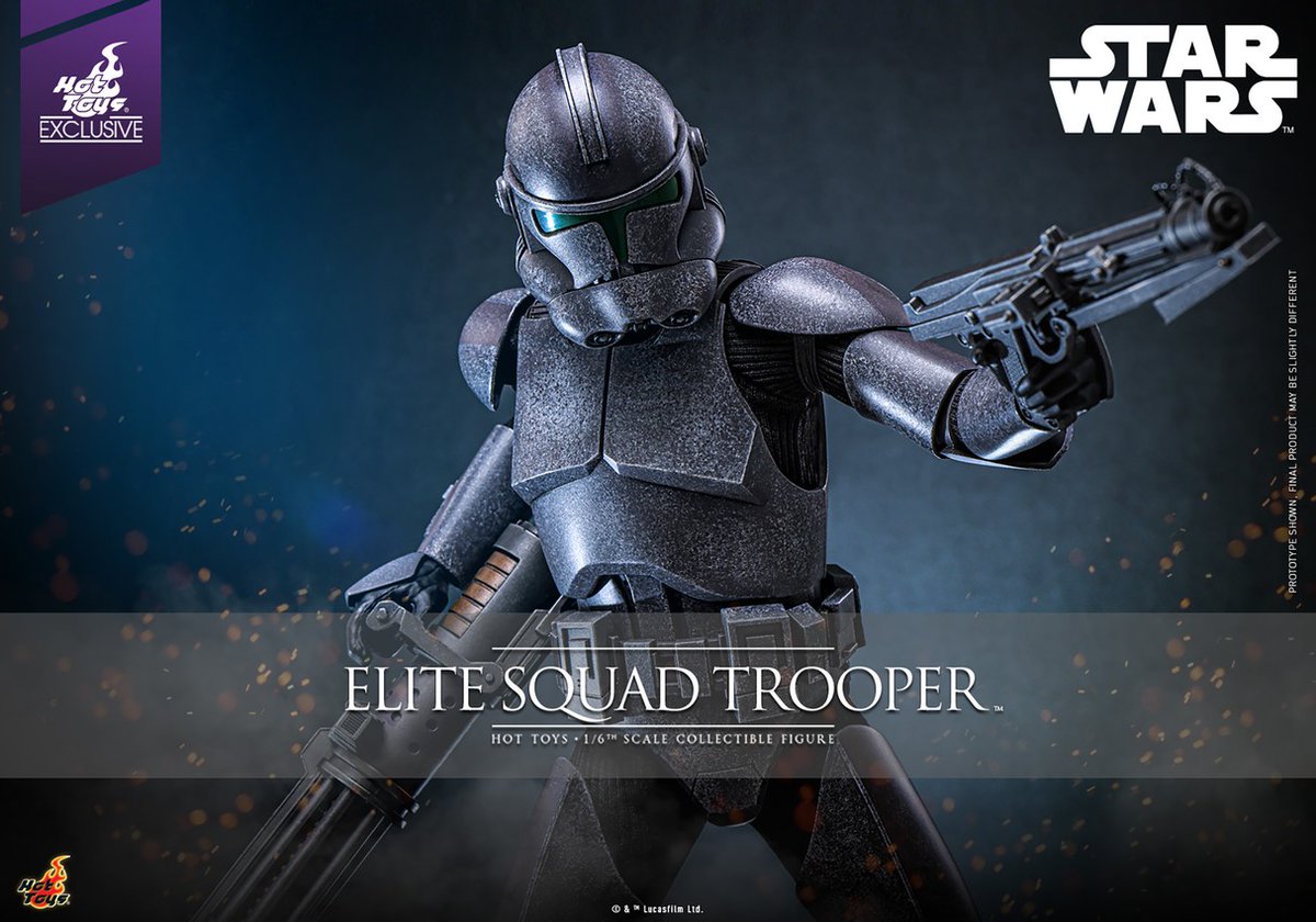FLYGUY's tweet image. Hot Toys Star Wars: Bad Batch Elite Squad Trooper Sixth Scale Collectible Figure pre-order is live. Ltd Edition of 1500.

➡️ shrsl.com/4w5xi

#starwars #ad #starwarsthebadbatch