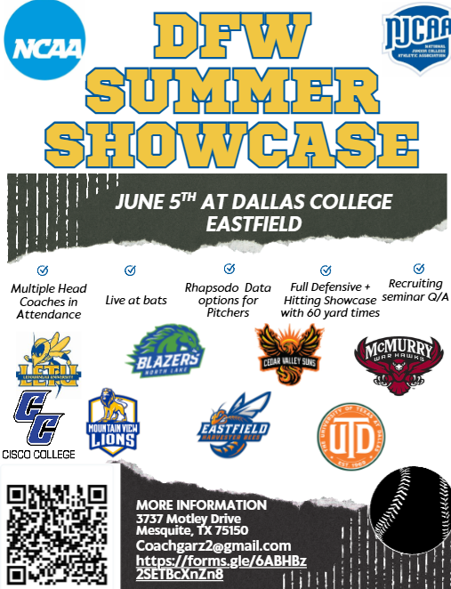 Max Academy (@maxacademyllc) on Twitter photo We are already filling up fast and oh guess what <a href="/CiscoBaseball1/">Cisco Baseball</a> just called. They are coming too. This is the top NJCAA and NCAA programs in North Texas all in one place. Sign up to reserve your spot!
forms.gle/6ABHBz2SETBcXn… We are already filling up fast and oh guess what <a href="/CiscoBaseball1/">Cisco Baseball</a> just called. They are coming too. This is the top NJCAA and NCAA programs in North Texas all in one place. Sign up to reserve your spot!
forms.gle/6ABHBz2SETBcXn…