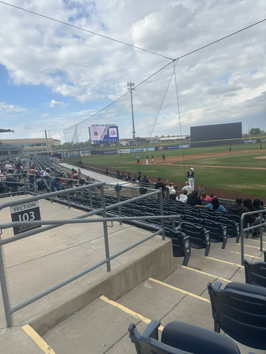 2-0 going to top of the 3rd - Wickenburg Christian up on Gila Bend HS