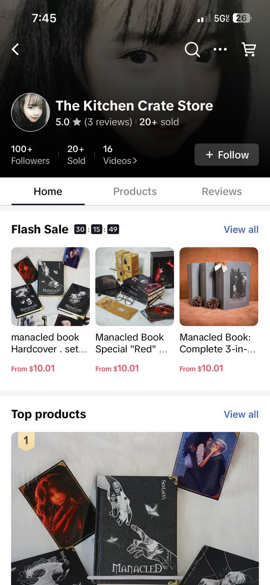 This POS is selling bound fanfic on TikTok and I reported it but the app found no violation. The store is selling Dramione and ACOTR fanfic…. Grrrrr….