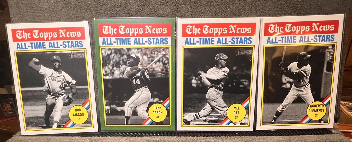 theboosterverse's tweet photo. digging these Topps News 'backpage'  style throwbacks in the new Topps Heritage @CardPurchaser  

now if they'll make some 5x7 versions of actually clippings next ..🤣🤣🪙🪙🗞️ https://t.co/ba5fcgOjyD