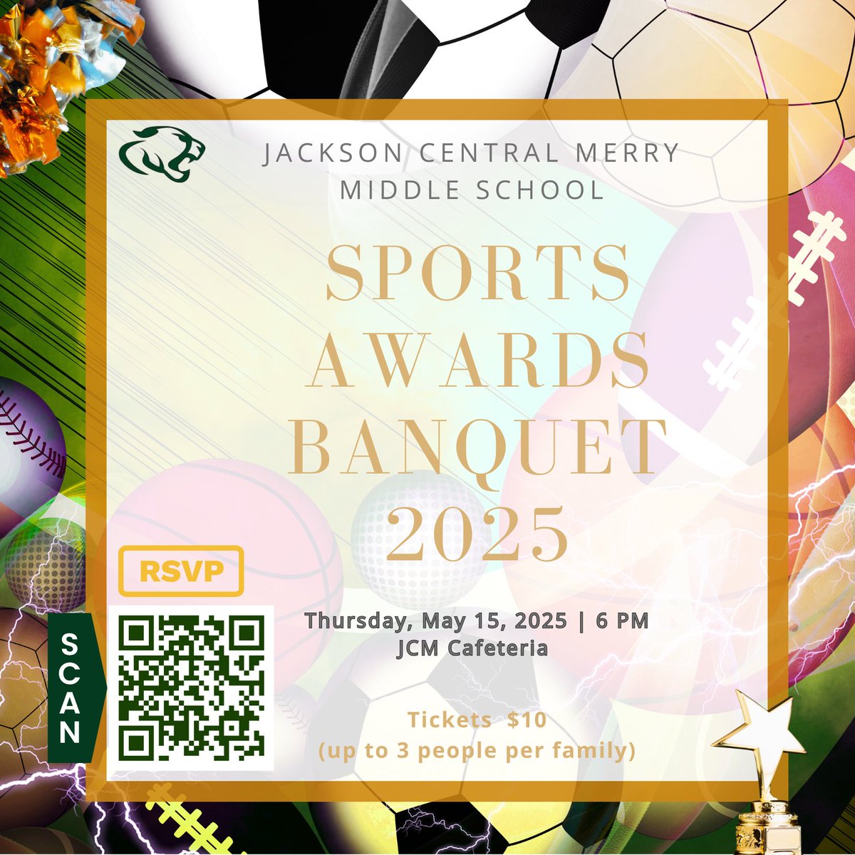 All Families of JCMMS Athletes please RSVP if you plan to attend the banquet 
Scan the QR Code or click this link forms.gle/YLiuMimVDEnBrh…  #Cougarathletics #cougarsports #letsgocougars #cougarpride