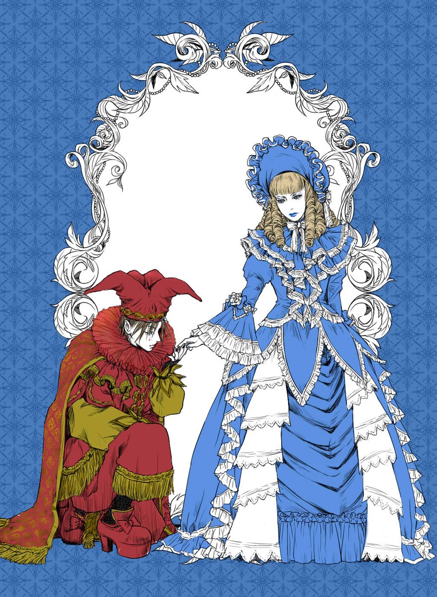 Nazuki_pic's tweet image. #毎日お絵かき 
応援の声いただけてるので頑張ろう
塗分けすると線のアラや抜けが見えてくる・・・
まだ塗ります。
フレームの中、風景とか頑張ろうかな・・・