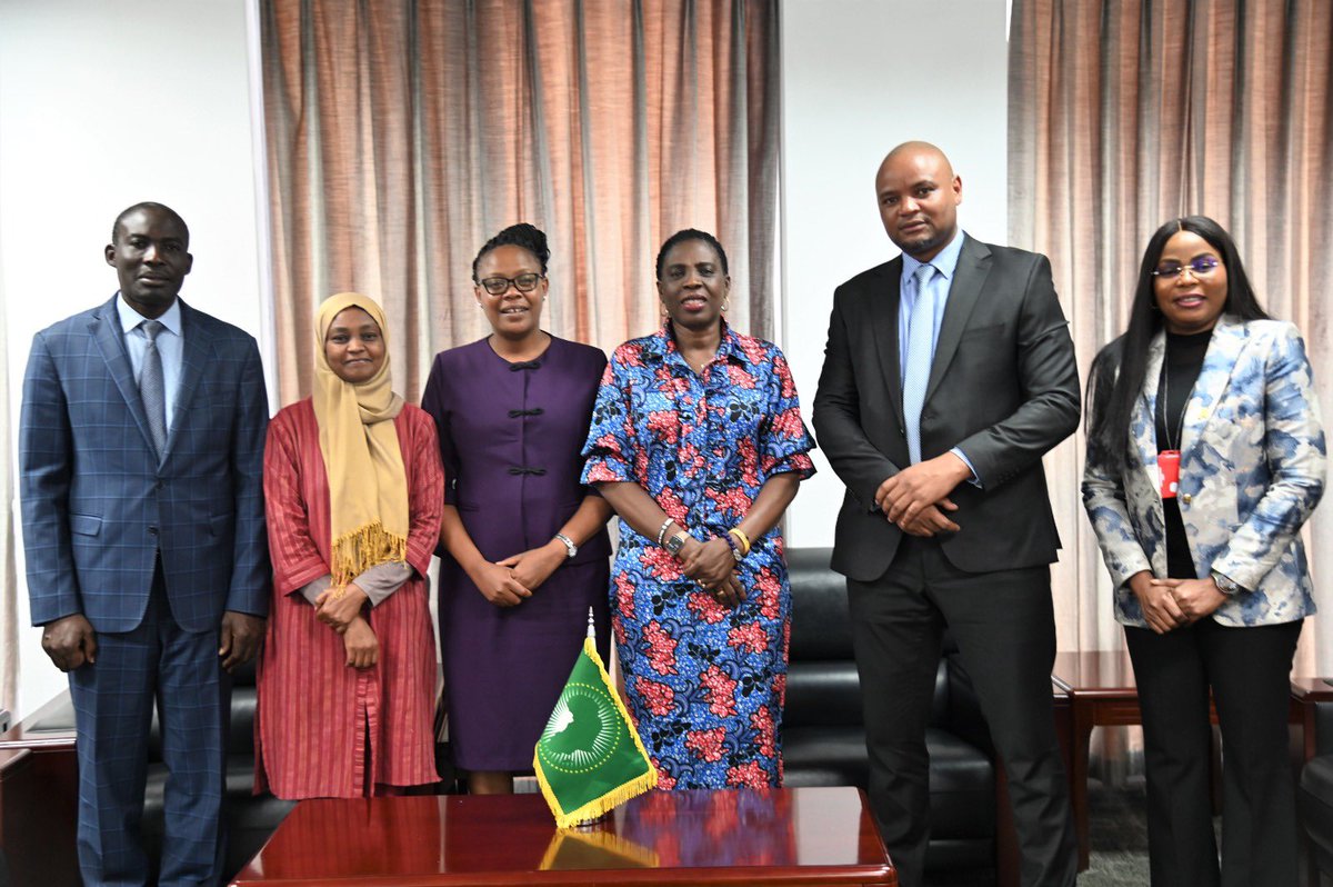AU Health,Humanitarian Affairs&Social Development (@au_hhs) on Twitter photo H.E <a href="/amma_twumamoah/">Amma A. Twum-Amoah</a> held a productive discussion with H.E Ntsiuoa Castalia Sekete, #PR of the Kingdom of 🇱🇸 to #AU. Their conversation focused on the workplan of His Majesty King Letsie III in his role as AU Nutrition Champion, support for <a href="/acerwc/">ACERWC</a> & data on drug demand reduction. H.E <a href="/amma_twumamoah/">Amma A. Twum-Amoah</a> held a productive discussion with H.E Ntsiuoa Castalia Sekete, #PR of the Kingdom of 🇱🇸 to #AU. Their conversation focused on the workplan of His Majesty King Letsie III in his role as AU Nutrition Champion, support for <a href="/acerwc/">ACERWC</a> & data on drug demand reduction.