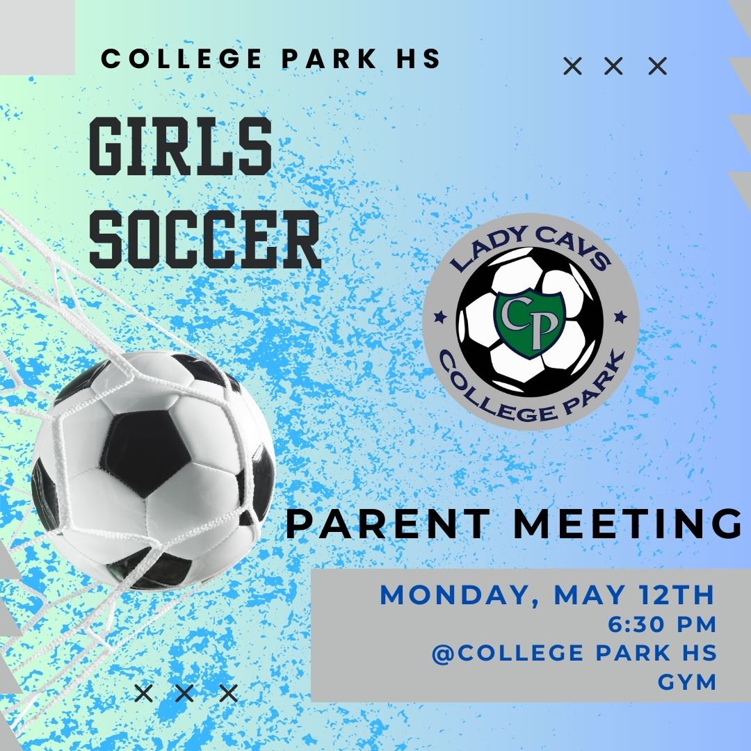 You're invited to a parent meeting on Monday, May 12th, at 6:30 PM. We also encourage parents of incoming 9th graders to attend. We'll be discussing important information regarding game schedules, summer sessions, expectations for the upcoming year, volunteer opportunities, etc.