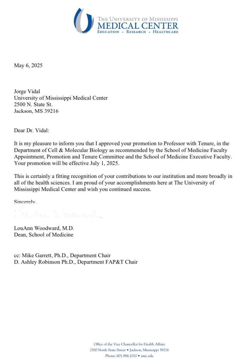 I'm thrilled to share that I’ve been promoted to Full Professor with Tenure! Deepest thanks to my mentors, trainees, colleagues, collaborators, leadership, and family for their incredible support and encouragement over the years. I’m truly grateful!