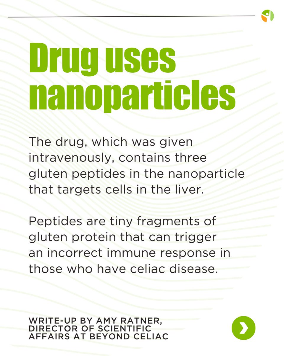 Results from a clinical trial for a new drug to treat #celiacdisease with the use of nanoparticles were shared for the first time at <a href="/DDWMeeting/">Digestive Disease Week</a> 🤔

hubs.li/Q03lkSFr0

#autoimmunedisease #gluten #celiacresearch #celiacawareness #beyondceliac