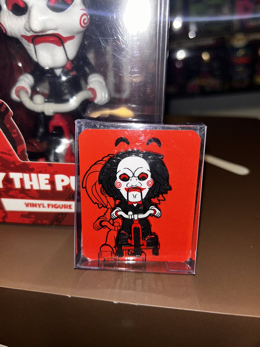 tdragons345's tweet photo. Let’s do another Giveaway. Here is a chance to win this awesome Billy The Puppet YouTooz and Pin. Just Like, Follow, and Repost for a chance to win. Winner will be selected on Friday May 9th. https://t.co/7Pgzqo5bsK