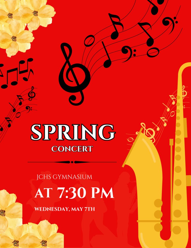 🎶🌸 We're so excited for our Spring Concert 🎶🌸 

Our student-musicians have been practicing for months and are ready to put on a show for parents and the community, from elementary students on the recorder to our  middle school and high school band and choir!