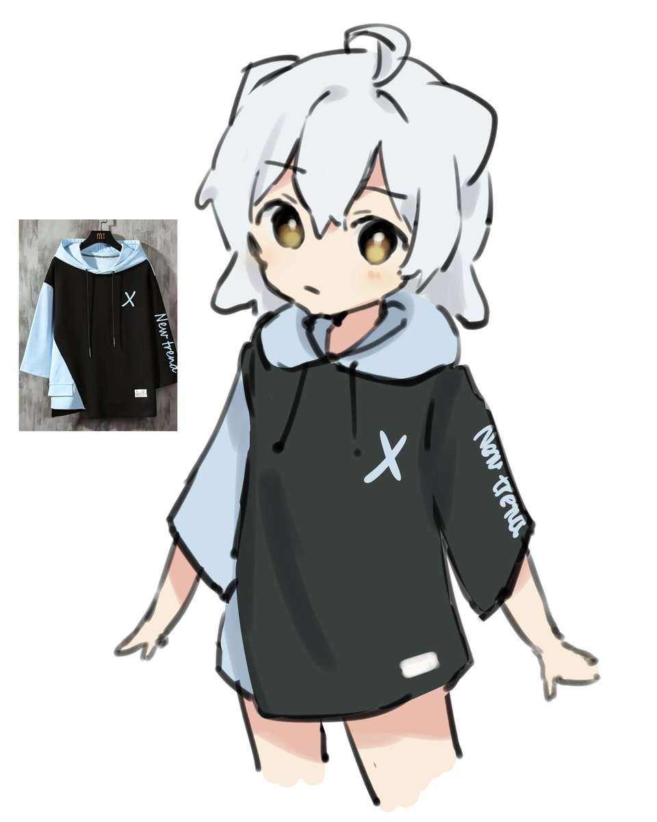 「ネトショで見つけた服、自分で着るよりキャラに着せたいデザイン 」|コンぺイ糖のイラスト