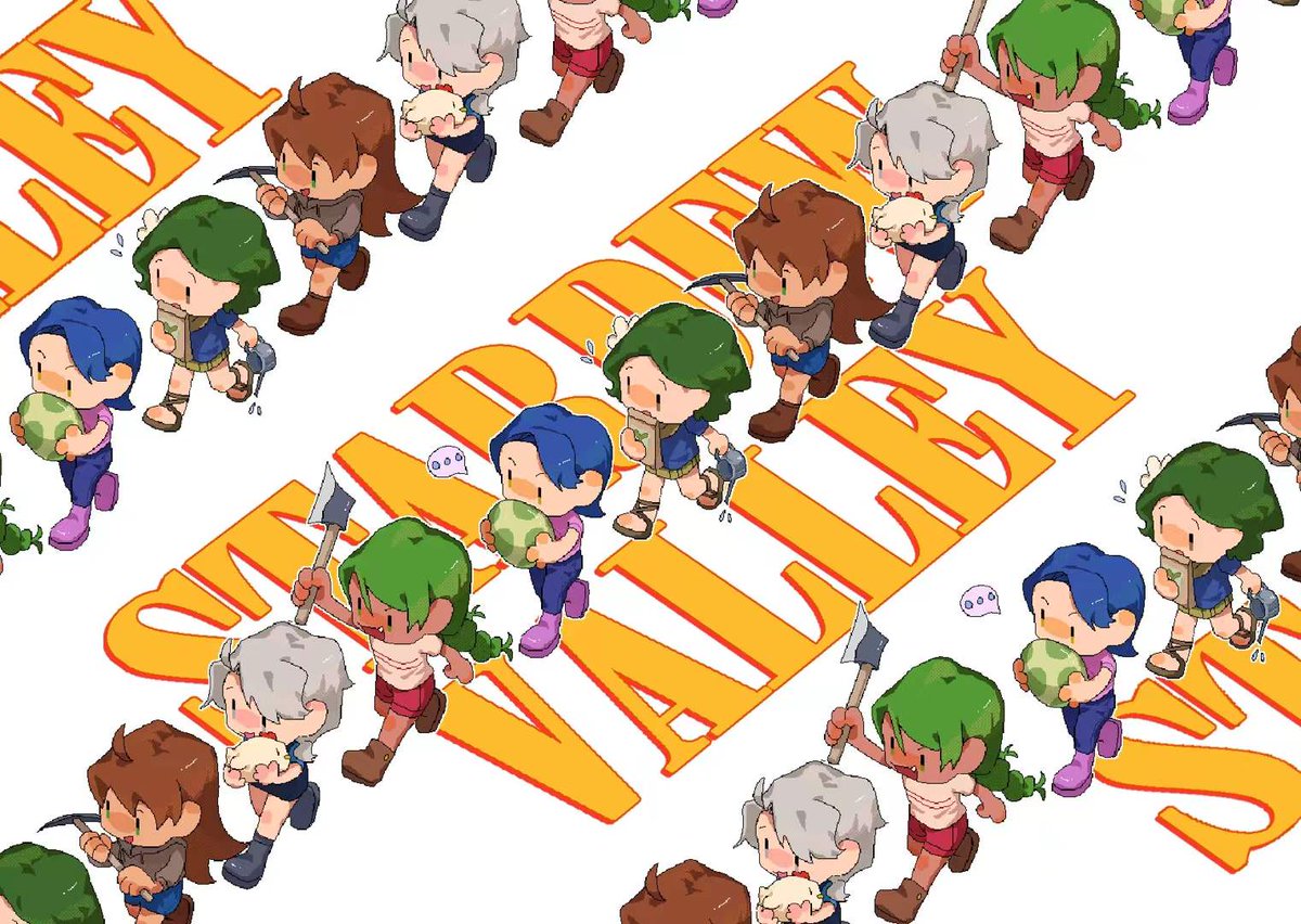 与朋友们的星露谷 ＃oc