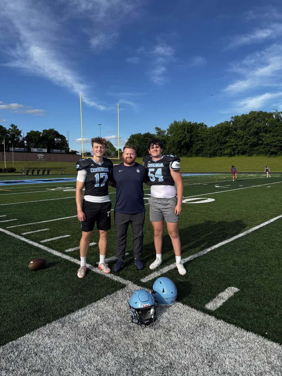Blaine Johnson (@blainej54) on Twitter photo Thanks <a href="/CoachDShearer/">Doug Shearer</a> for stopping by today from <a href="/UConnFootball/">UConn Football</a>. I appreciate the words and watching me snap today!
<a href="/chs_cougars_fb/">Centennial Cougars Football</a>
<a href="/CoachjayhGraham/">JAY GRAHAM</a>
<a href="/MattOverton_LS/">Matt Overton</a>
<a href="/CMontgomeryLS/">Craig Montgomery</a>
<a href="/BielBryce/">Bryce Biel</a>
<a href="/HKA_Tanalski/">Adam</a> Thanks <a href="/CoachDShearer/">Doug Shearer</a> for stopping by today from <a href="/UConnFootball/">UConn Football</a>. I appreciate the words and watching me snap today!
<a href="/chs_cougars_fb/">Centennial Cougars Football</a>
<a href="/CoachjayhGraham/">JAY GRAHAM</a>
<a href="/MattOverton_LS/">Matt Overton</a>
<a href="/CMontgomeryLS/">Craig Montgomery</a>
<a href="/BielBryce/">Bryce Biel</a>
<a href="/HKA_Tanalski/">Adam</a>