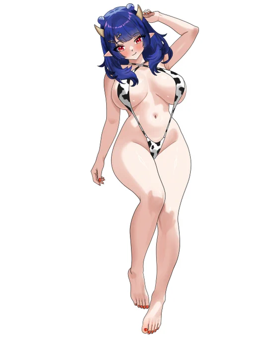 Dizzy Dokuro Cowkini #Dizzillust 