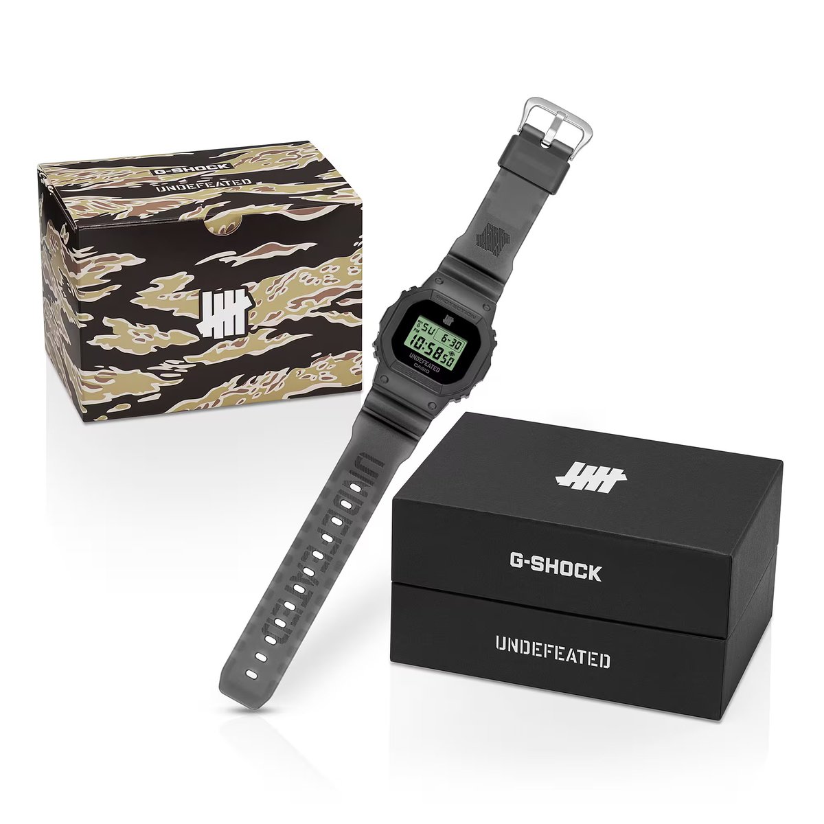 *新品*G-Shock x Undefeated コラボ腕時計DWE5600UD UNDEFEATED x G-SHOCK DWE5600UD コラボモデルが2025年 5/10 発売予定