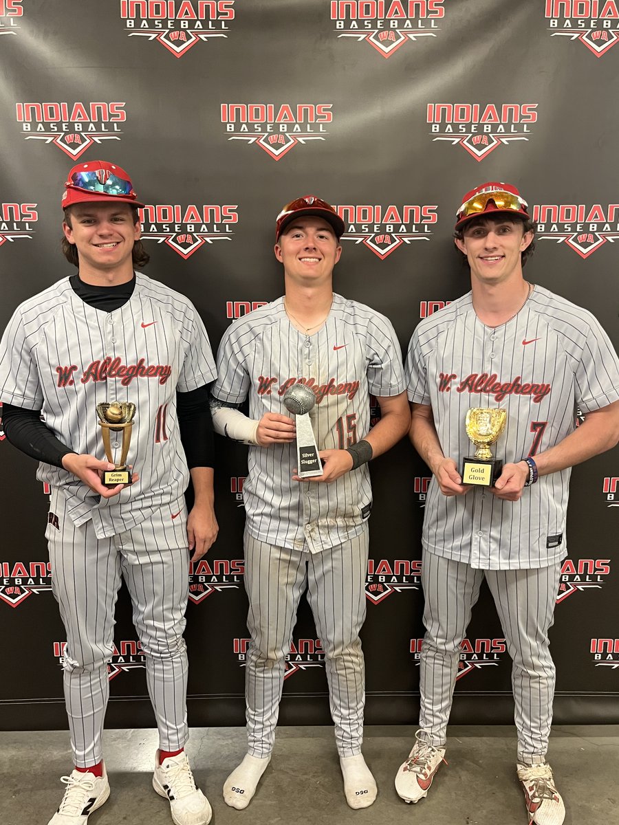 Varsity with a 5-2 win over Fox Chapel

Silver Slugger: Mason Gass
Gold Glove: Brock Cornell
Reaper: Brandon Boyce