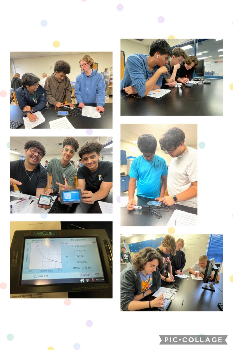 L.D. Bell IB Physics (@ldbellibphysics) on Twitter photo What a gas! 💨 Students pumped up the pressure and shrank the volume to uncover Boyle’s Law in action! 📉🔬 Real-time data! From pressure spikes to volume dives, every point told a story! ⚗️#IBnIBPhysics #IBnLDBELLib <a href="/RandyBelcherBHS/">Randy D Belcher</a> <a href="/IB_LDBell/">LD Bell IB</a> <a href="/LDBellScience/">L.D. Bell Science</a> What a gas! 💨 Students pumped up the pressure and shrank the volume to uncover Boyle’s Law in action! 📉🔬 Real-time data! From pressure spikes to volume dives, every point told a story! ⚗️#IBnIBPhysics #IBnLDBELLib <a href="/RandyBelcherBHS/">Randy D Belcher</a> <a href="/IB_LDBell/">LD Bell IB</a> <a href="/LDBellScience/">L.D. Bell Science</a>