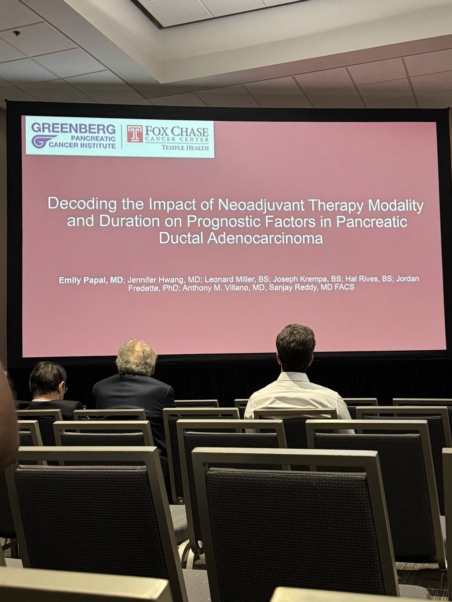 SanjaySReddy's tweet image. …and that’s a wrap! Wonderful presentation by @emily_papai on #duration vs #modality in NAT for PDAC 💜 Great final session #DDW2025 @SSATNews🔥
@TempleSurgRes @TempleHealth @FoxChaseCancer @PanCAN @PanCANPhilly @AMVillanoMD