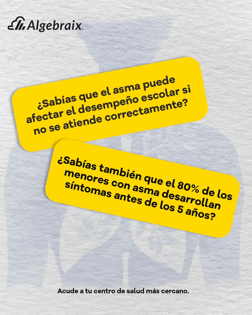 Algebraix's tweet photo. En las aulas también se respira inclusión. 🫁 
Hoy recordamos que una escuela preparada puede marcar la diferencia para estudiantes con asma.🧑🏼⚕️ 
La salud también es parte del aprendizaje. 🙆♀️ 

#DíaMundialDelAsma #GestiónEscolar #EscuelaSegura https://t.co/S5HljpV4ya