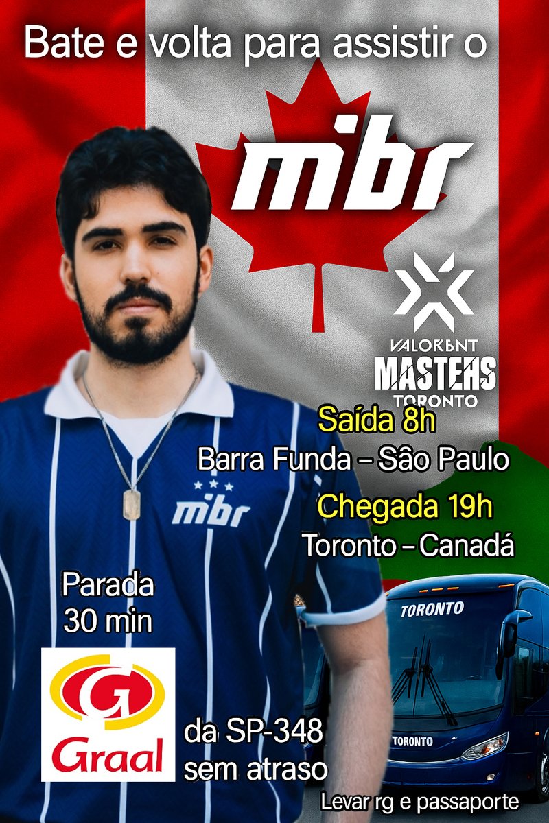 Salve rapazeada, divulgando aqui pra quem tiver interesse.
Partiu torcer pro <a href="/MIBR/">MADE IN BRAZIL.</a>!

Mais informações e pra tirar dúvidas, pode mandar DM pro <a href="/gustavosacy/">Sacy</a> que tá me ajudando a organizar. Abraço!