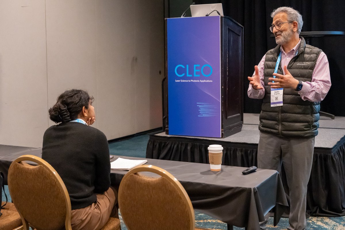Day 3 at CLEO 2025 brought thought-provoking plenaries, valuable conversations in the Hub, and plenty of cutting-edge research. We’ll wrap up the day with a unique networking experience at the Aquarium—see you there. #CLEO2025 #IlluminateCLEO #IYQ2025