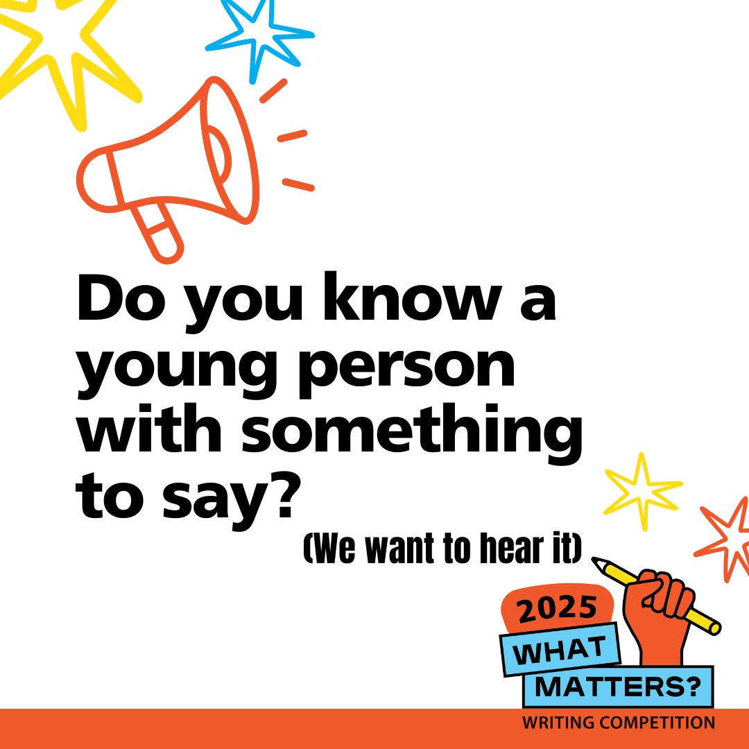 ⏳ Just 10 days left! The What Matters? Writing Competition is closing Friday 16 May. If you have a student in years 5 to 12 with something to say, get them to enter now! Visit whitlam.org/whatmatters  
#WhatMatters #YouthVoices #WritingCompetition #WhitlamInstitute #YoungWriters