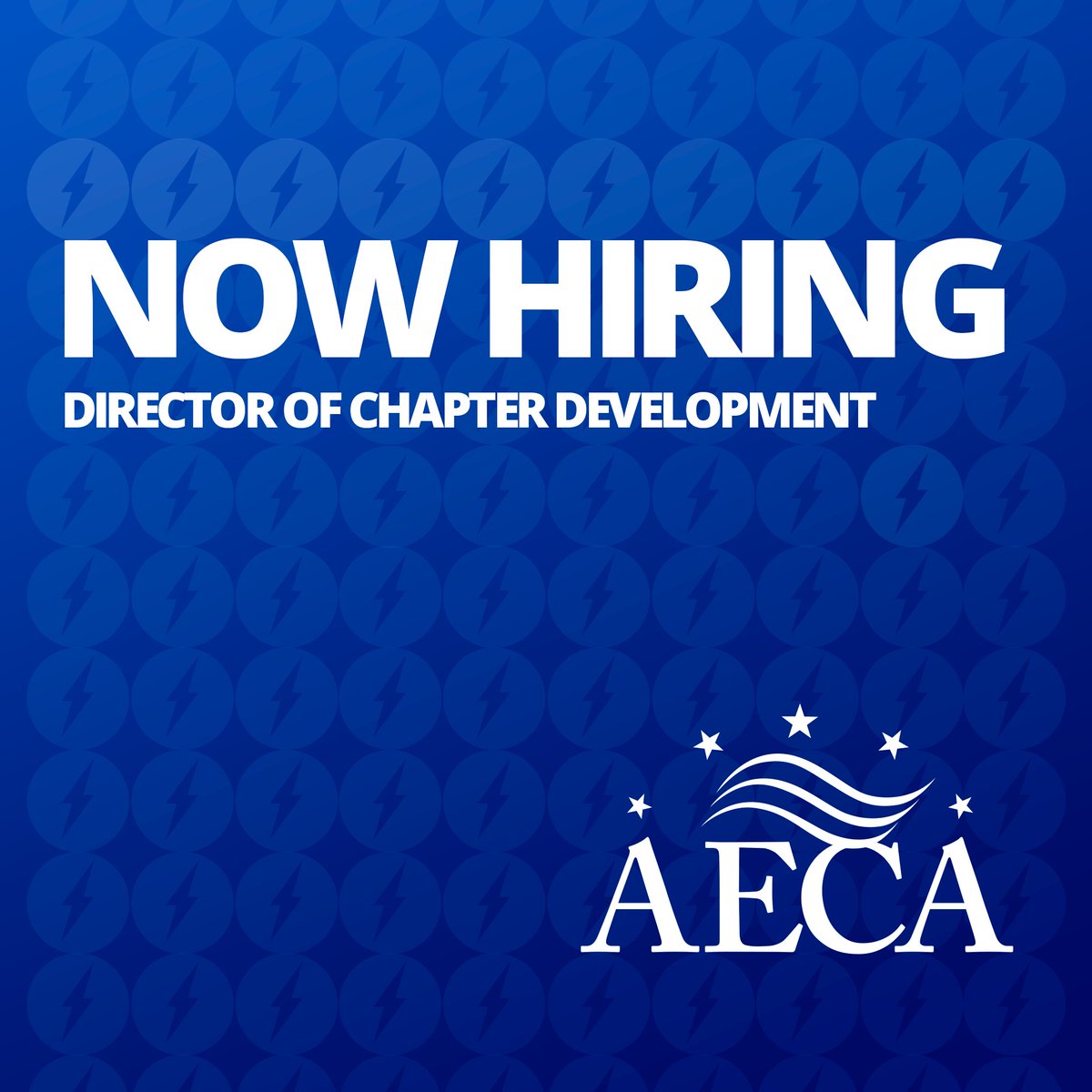 AECA is look for a talented person to join our team!

The Director of Chapter Development will lead AECA’s efforts to attract and develop a highly qualified workforce for the Atlanta electrical industry, and help identify and recruit new member electrical contractors to join  ...