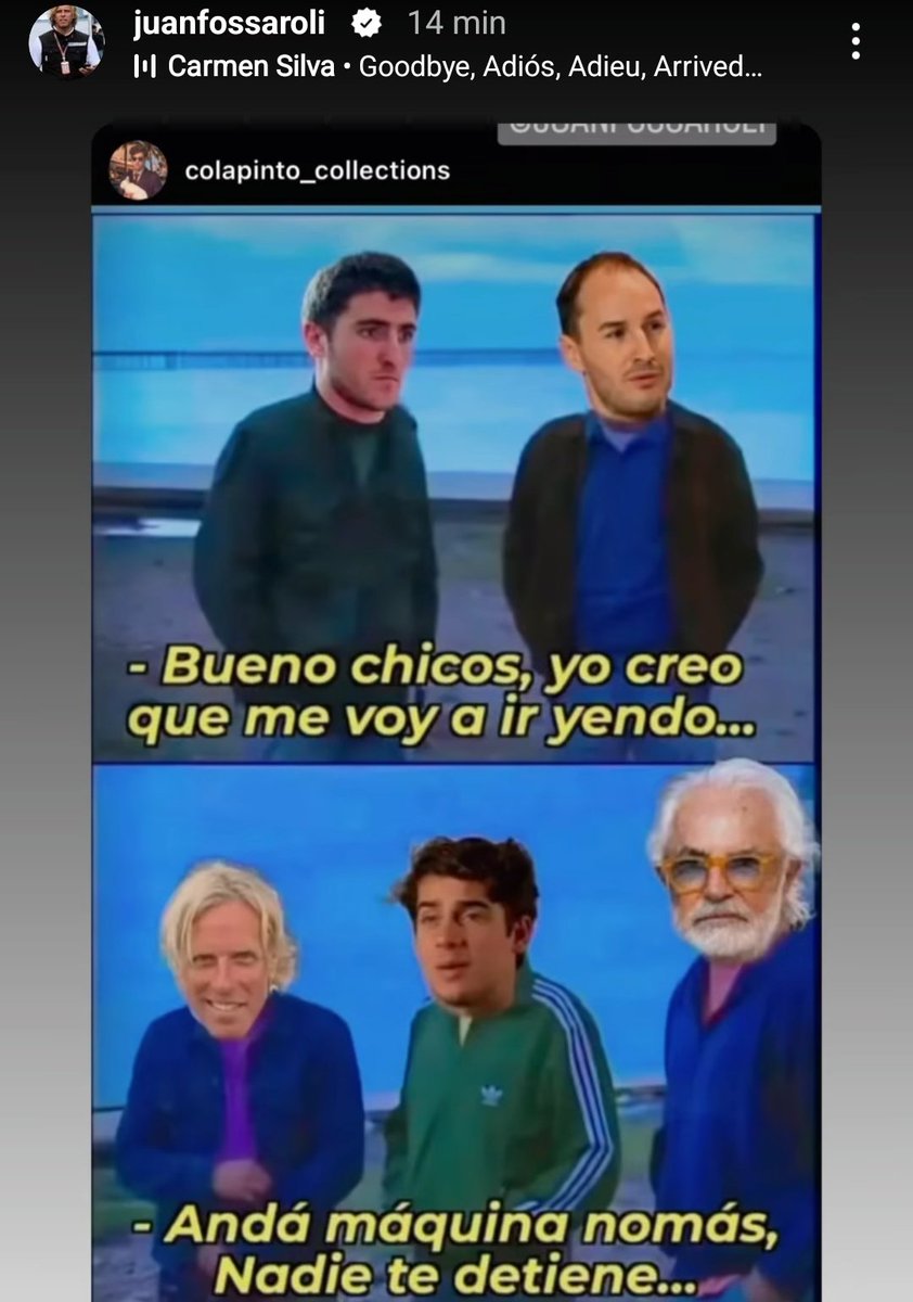 Colapinto_news's tweet photo. La historia de Fossaroli JAJAJ https://t.co/Bp9rwtvCr9