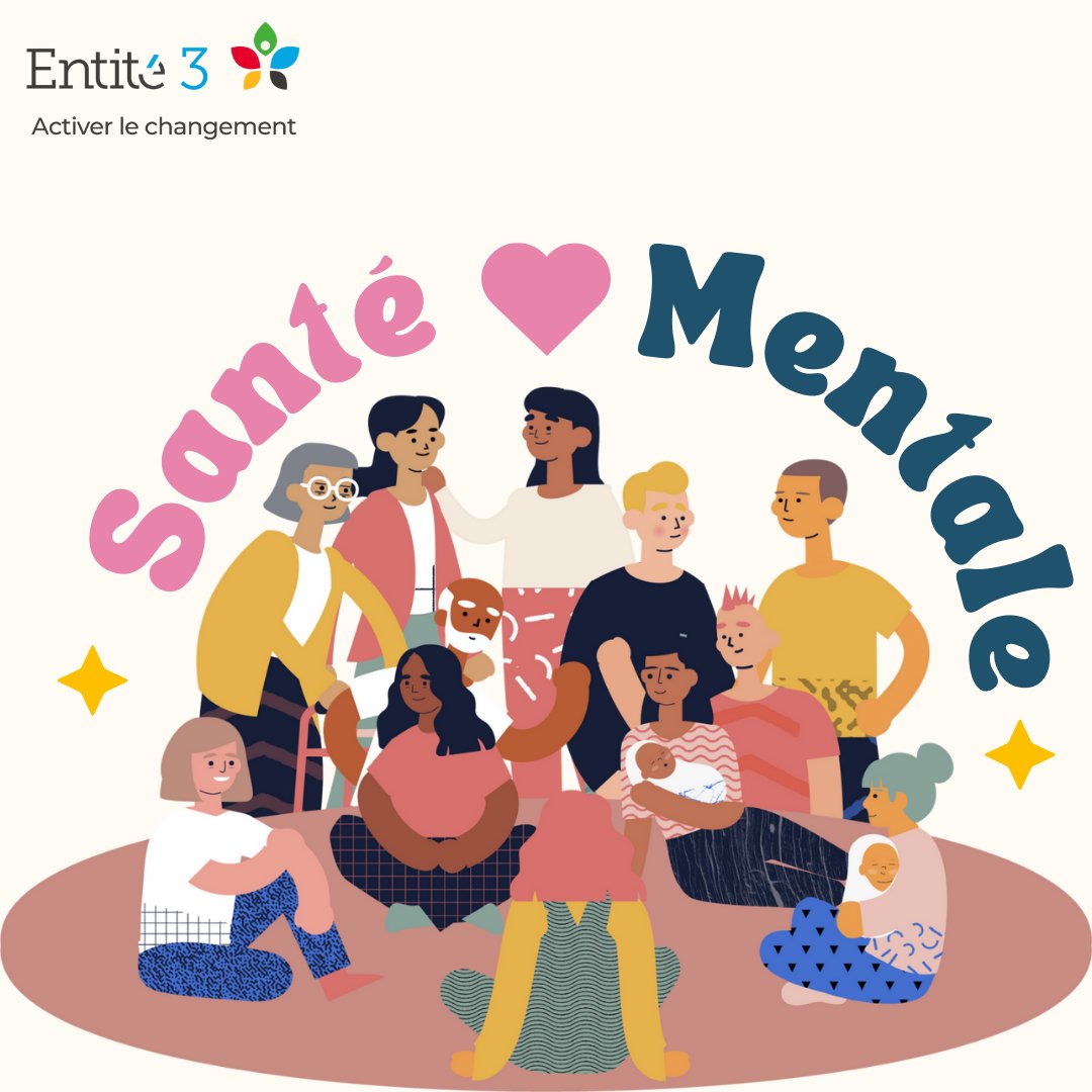 🧠 C’est la Semaine de la santé mentale! Chez Entité 3, on réaffirme que la santé mentale est l’affaire de tous. 💬Merci à ceux et celles qui brisent les tabous &amp; soutiennent nos communautés. 💚
🔗 canada.ca/fr/sante-canad…
#SantéMentale #Entité3 #GTA #Communauté