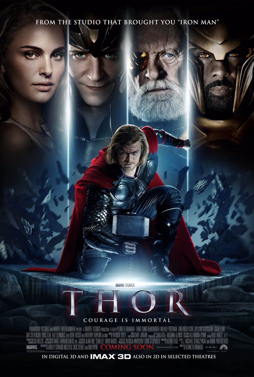 Film News Nostalgia (@filmnewsnos) on Twitter photo 🎬MOVIE HISTORY: 14 years ago today, May 6, 2011, the movie ‘Thor’ opened in theaters!
#ChrisHemsworth #NataliePortman #TomHiddleston #StellanSkarsgard #KatDennings #ColmFeore #RayStevenson #JaimieAlexander <a href="/AnthonyHopkins/">Anthony Hopkins</a> #ReneRusso <a href="/asano_tadanobu/">浅野忠信 ASANO TADANOBU</a> <a href="/idriselba/">Idris Elba</a> <a href="/JoshDallas/">joshdallas</a> #MCU 🎬MOVIE HISTORY: 14 years ago today, May 6, 2011, the movie ‘Thor’ opened in theaters!
#ChrisHemsworth #NataliePortman #TomHiddleston #StellanSkarsgard #KatDennings #ColmFeore #RayStevenson #JaimieAlexander <a href="/AnthonyHopkins/">Anthony Hopkins</a> #ReneRusso <a href="/asano_tadanobu/">浅野忠信 ASANO TADANOBU</a> <a href="/idriselba/">Idris Elba</a> <a href="/JoshDallas/">joshdallas</a> #MCU
