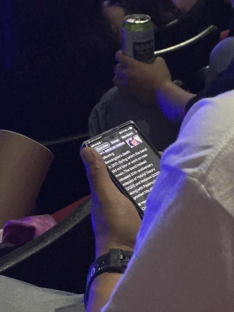 At the linkin park concert, a little late to google what happened to Chester buddy…