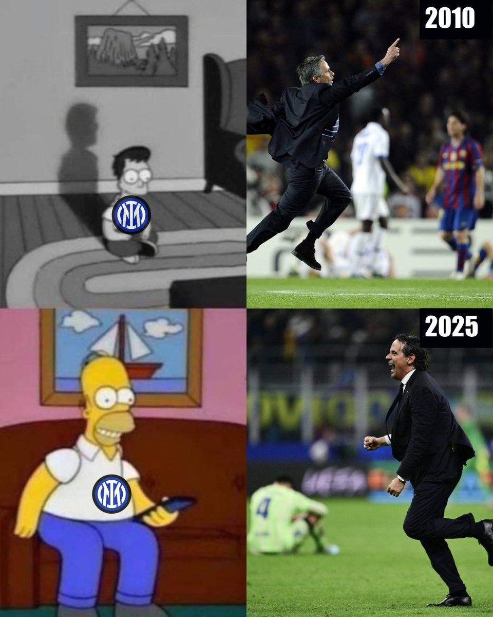 Los aficionados del Inter desbloquearon un recuerdo.
