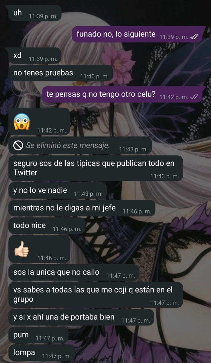 femtanilo_'s tweet photo. no es de la facu pero me pasó algo parecido en un grupo de venta de ropa
si, era una foto de la chota https://t.co/U6KUJwALcp