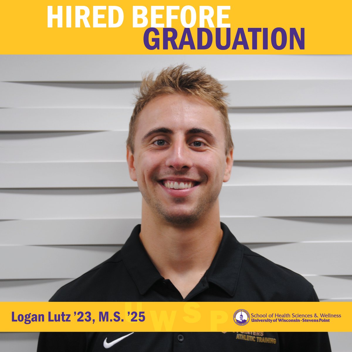 #HiredPointers: Logan Lutz ’23, M.S. ’25 | Athletic Training (@uwsp_at; <a href="/uwsphealth/">UWSP School of Health Sciences & Wellness</a>) | Oakland <a href="/Athletics/">Athletics</a> - Mesa, Ariz. | Minor League Athletic Trainer #UWSPhealthhired #UWSP