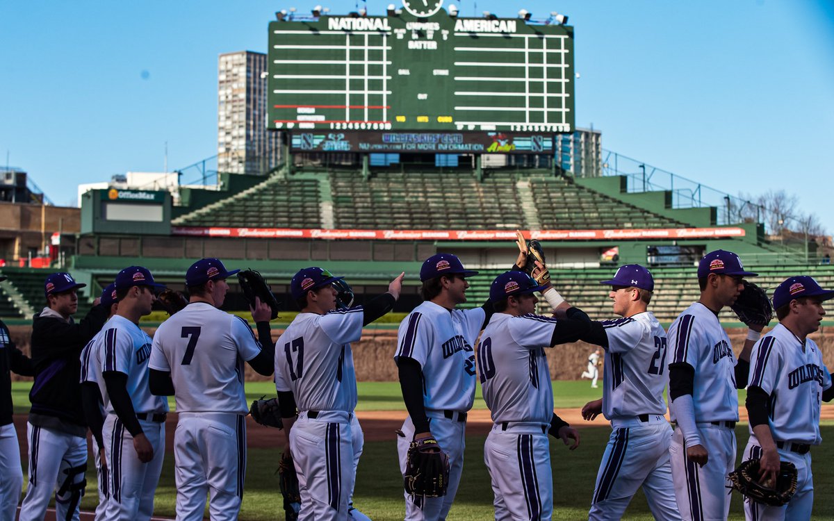 Northwestern Baseball (@nucatsbaseball) on Twitter photo In honor of this Friday's game at Wrigley Field, we're throwing it back to 2013, when then-future Cub <a href="/Luke_T_Farrell/">Luke Farrell</a> tossed a complete-game shutout in a 6-0 win over Michigan at the Friendly Confines! In honor of this Friday's game at Wrigley Field, we're throwing it back to 2013, when then-future Cub <a href="/Luke_T_Farrell/">Luke Farrell</a> tossed a complete-game shutout in a 6-0 win over Michigan at the Friendly Confines!