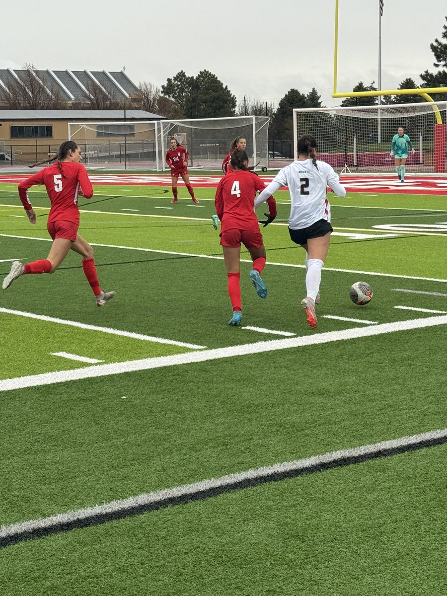 Fairview Soccer at Regis in Round 1 of Playoffs. Down one going into second half. Sko Knights!!!