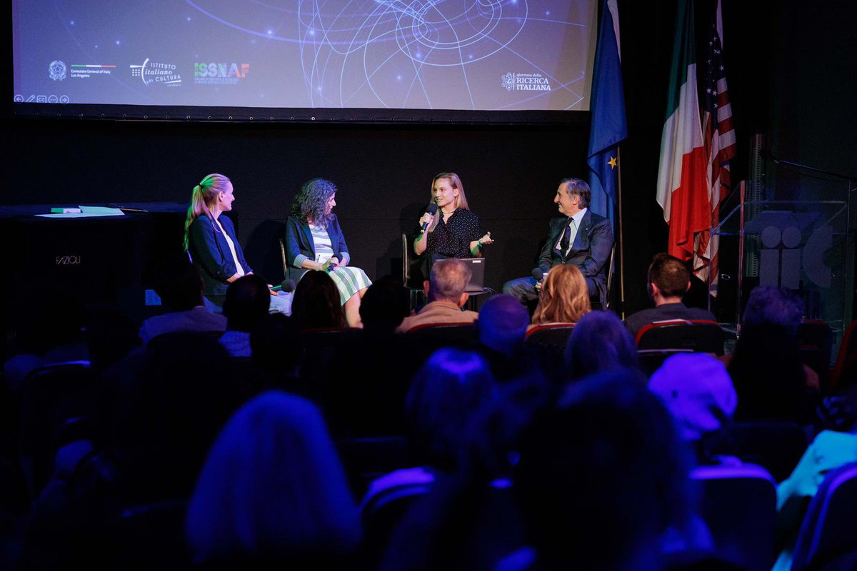 Italy in Los Angeles (@italyinla) on Twitter photo Science builds the future but it starts with people. On the #ItalianResearchDay we highligthed the work of 3 incredible Italian women in STEM at <a href="/iiclosangeles/">IIC Los Angeles</a> together with @ISSNAF and Prof. Alessandro Sette, who was awarded the Order of the Star of Italy by <a href="/raffaellavalent/">Raffaella Valentini</a> Science builds the future but it starts with people. On the #ItalianResearchDay we highligthed the work of 3 incredible Italian women in STEM at <a href="/iiclosangeles/">IIC Los Angeles</a> together with @ISSNAF and Prof. Alessandro Sette, who was awarded the Order of the Star of Italy by <a href="/raffaellavalent/">Raffaella Valentini</a>