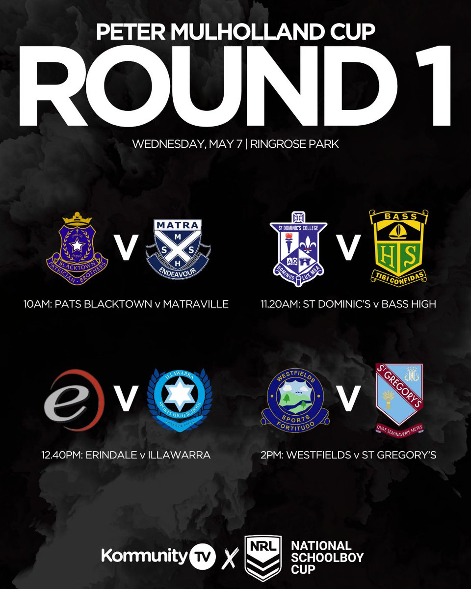 It's a feast of schoolboy rugby league at Ringrose Park today and all four matches will be live 🙌

LIVE STREAMS ➡️ bit.ly/42x6LzV