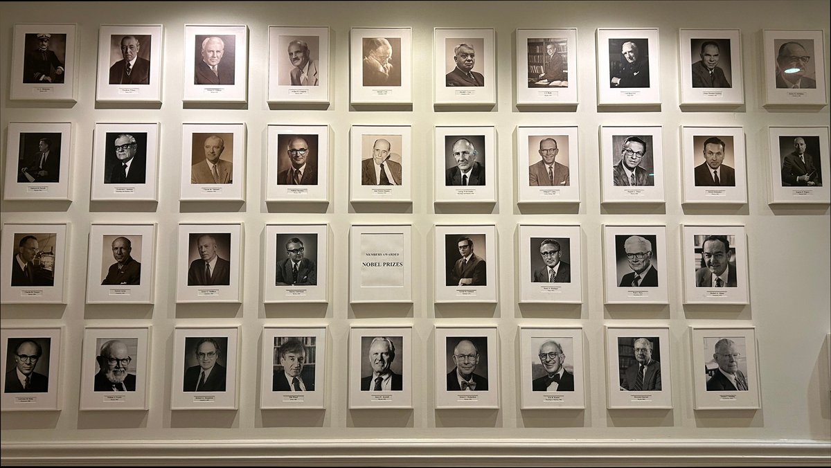 Excellent dinner with The Washington Center board at Cosmos Club in Washington, DC, last night. Presidents, vice presidents, Supreme Court justices, Nobel &amp; Pulitzer winners, and Presidential Medal of Freedom recipients. Nobel laureates are honored on an impressive wall of honor.