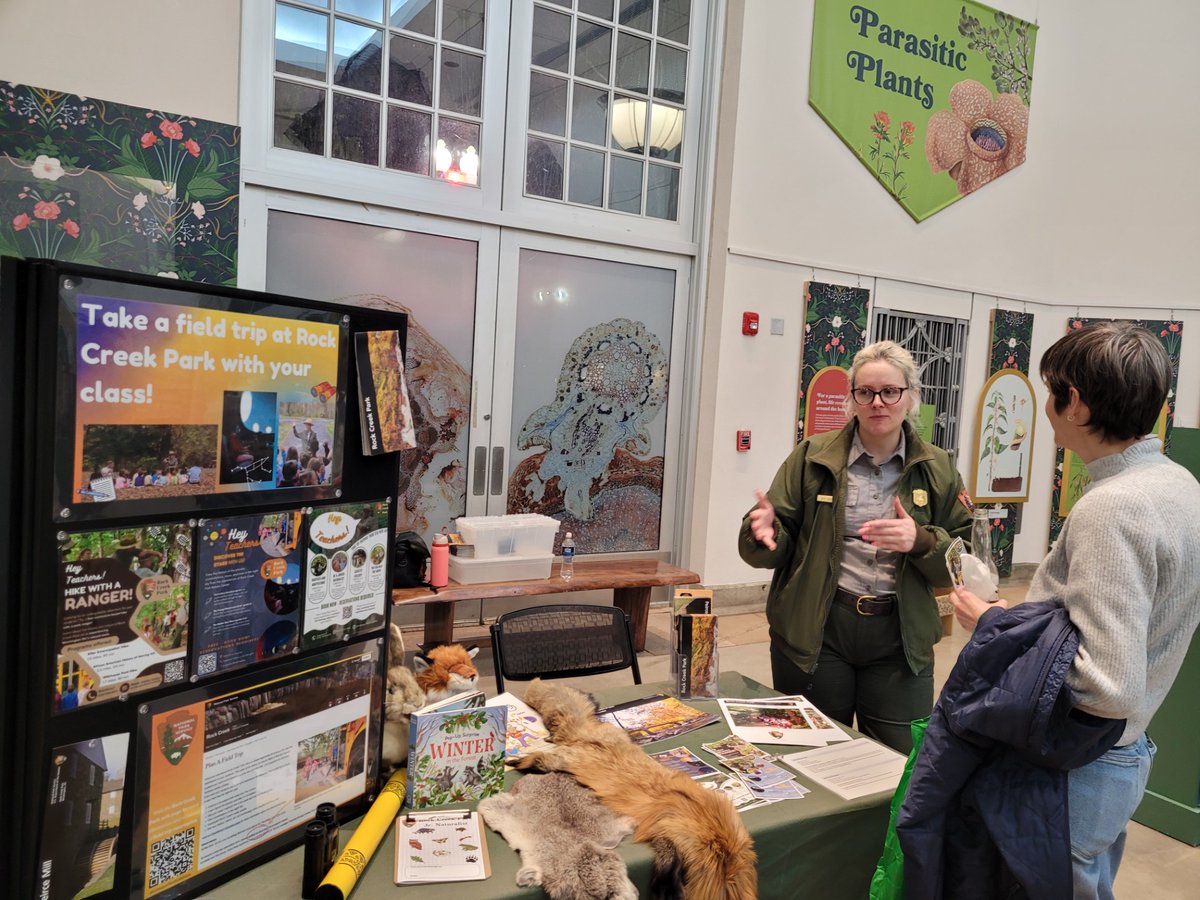 Happy National Teacher Appreciation Week!  #ThankYouTeachers for cultivating young minds and choosing Rock Creek Park as your field trip destination. To learn more about bringing your students to the park, check out our website at go.nps.gov/RockCreekEdu.