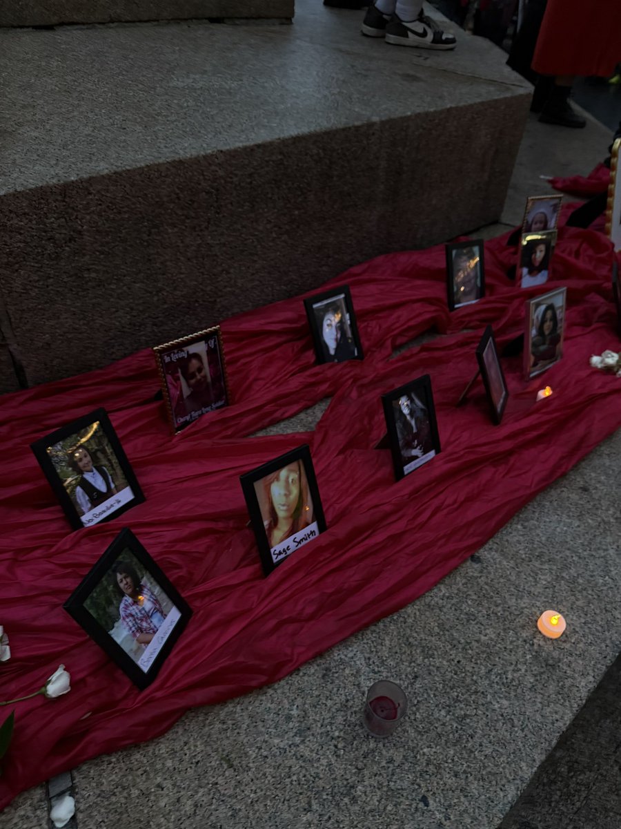We marched not for spectacle, but for survival. For every relative stolen, for every family still searching. Our prayer is protest. Our love is resistance. Our rage is righteous. We will not rest until every relative is accounted for. #MMIWGT2S #JusticeForMMIP <a href="/UICollective/">Urban Indigenous Collective</a>