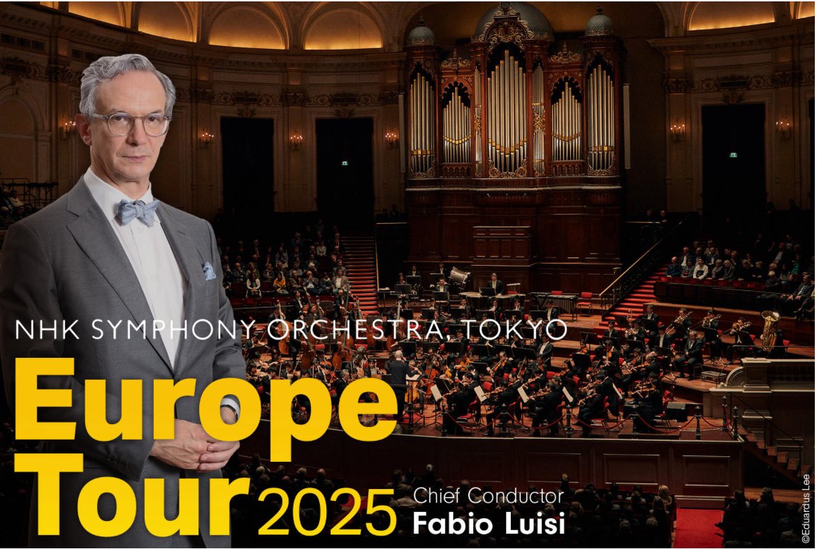 N響ヨーロッパツアー2025

いよいよ出発です✈️
今回は、マーラーフェスティバル🇳🇱、プラハの春音楽祭🇨🇿、ドレスデン音楽祭🇩🇪の3つの音楽祭に参加する他、アントワープ🇧🇪、ウィーン🇦🇹、インスブルック🇦🇹でコンサートしてきます。
