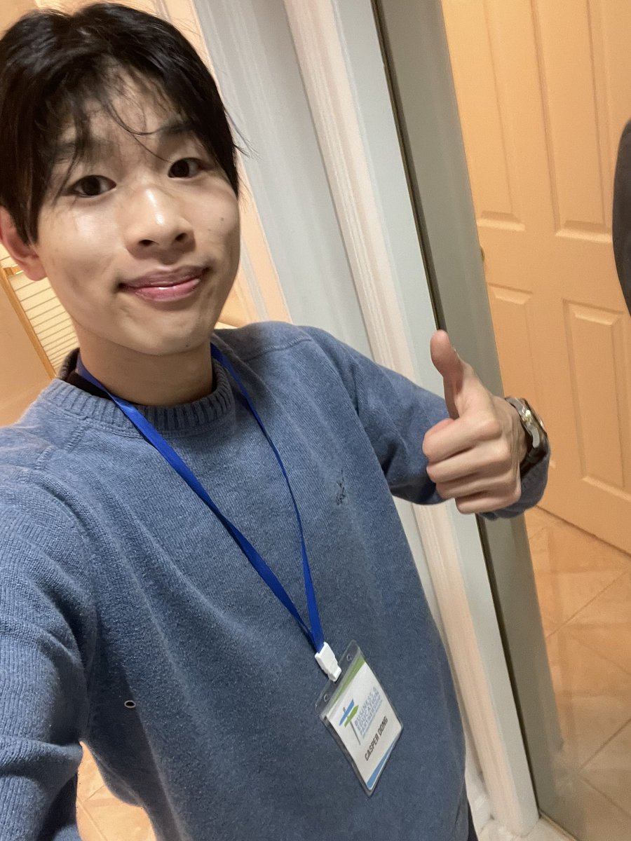 casperkeyidong's tweet image. Being a keynote speaker about AI and STEM while in high school was fun.
Ty YCF for funding my side projects :)