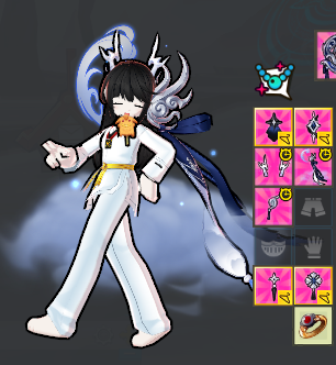 악세칸이 신기하게 바뀜 근데 반년전에 배고프다고 무악을 팔아먹어서 옷장도 안 되는 기간제 비룡 악세를 쓰게 되었어요  가오충으로써 눈물 나오죠 이건