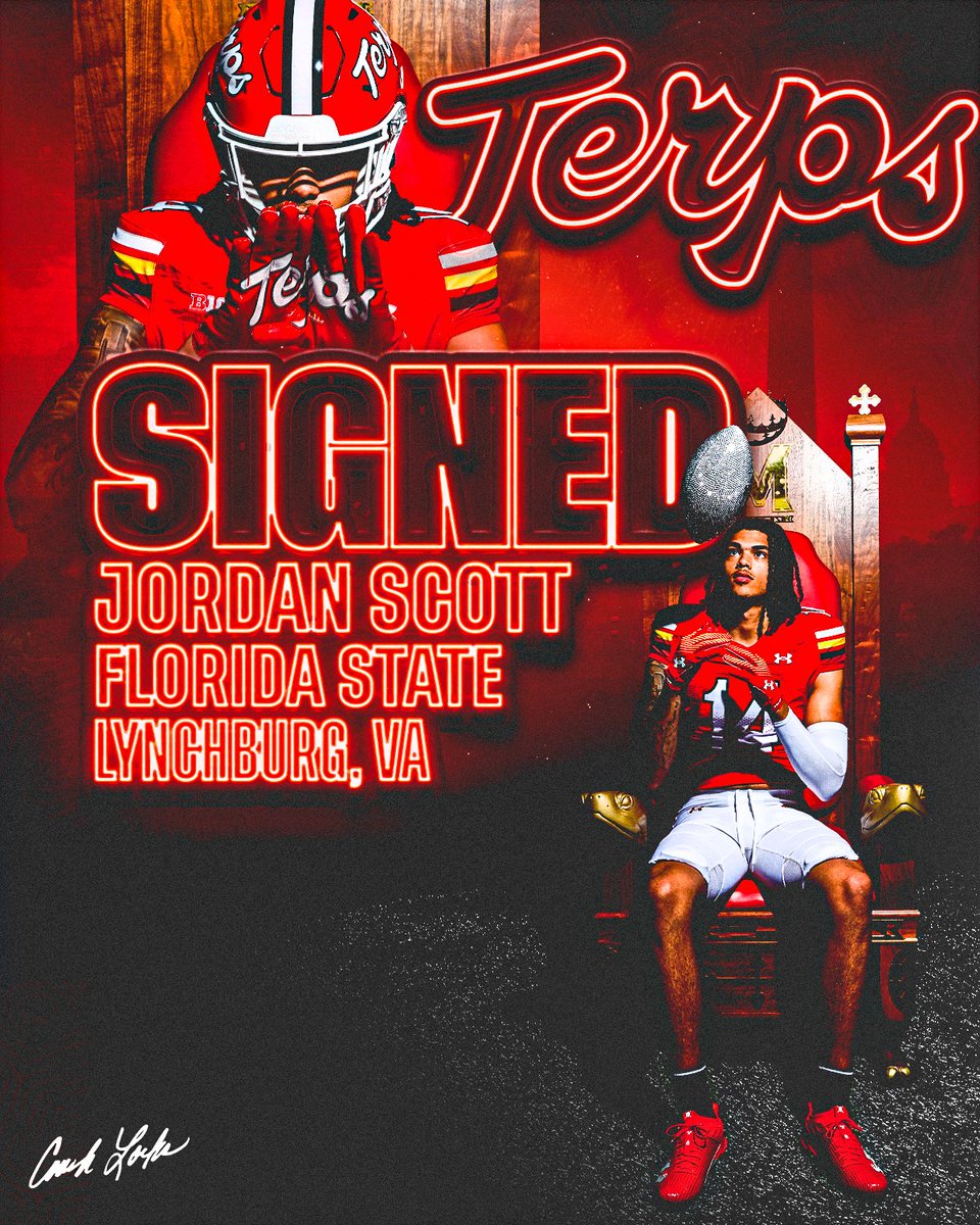 Maryland Football (@terpsfootball) on Twitter photo Heβs home π
<a href="/6wavyjay/">Jordan Scott βΌοΈ</a> is officially a Terp π
ποΈ go.umd.edu/1z7n Heβs home π
<a href="/6wavyjay/">Jordan Scott βΌοΈ</a> is officially a Terp π
ποΈ go.umd.edu/1z7n