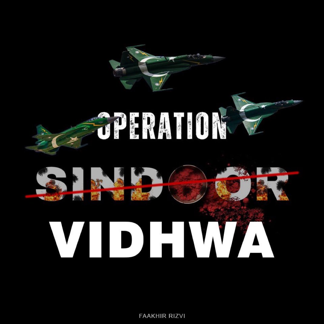 Thinkofyou027's tweet photo. #OperationSindoor
Buzdil aur kamzarf mulk India sham on you
"" Alhamdulillah Our Army has given a very good response and will continue to do so." 
 
Pakistan Zindabad ❤️ 
Pak Army Zindabad ❤️
India ko Vidwa krne ka time Huwa chahata hai. https://t.co/OUb95y9Ca2