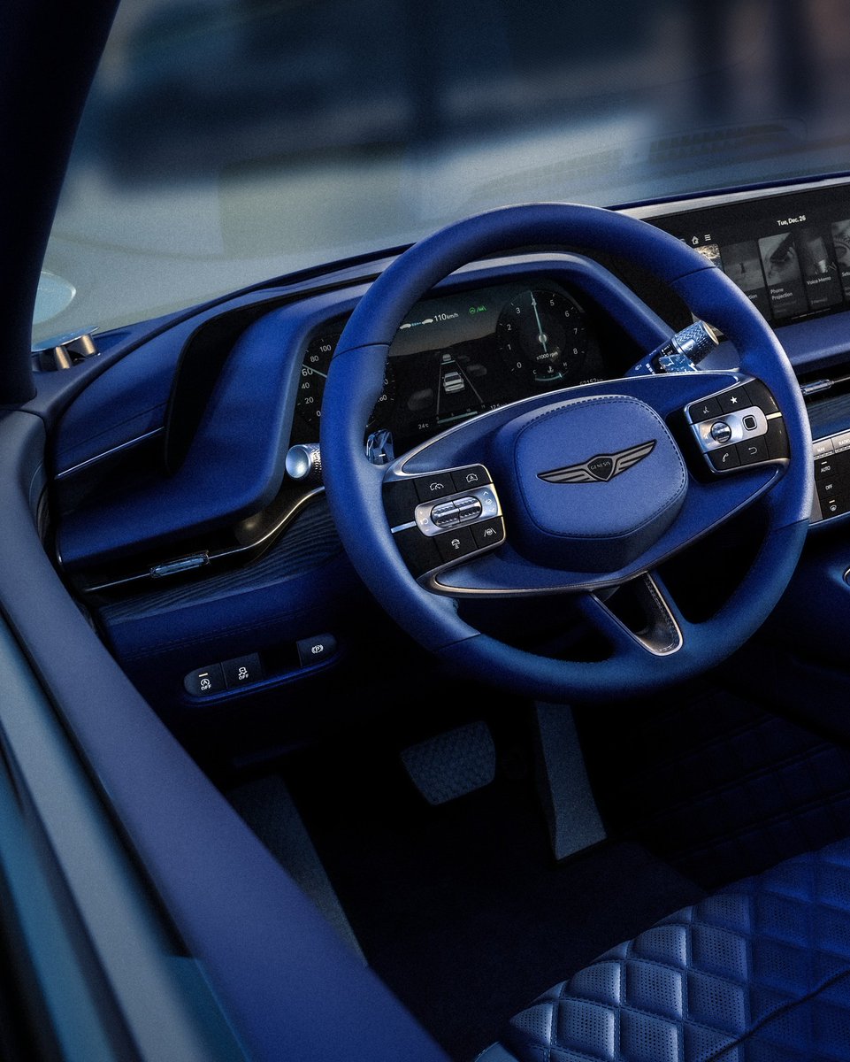 Inspired by the colors of the Cabernet Sauvignon grapes of Livorno, the X Gran Convertible’s interior surrounds you in deep, luxurious tones.

#GenesisUSA #XGranConvertible #ConceptCar #LongIsland #NewYork