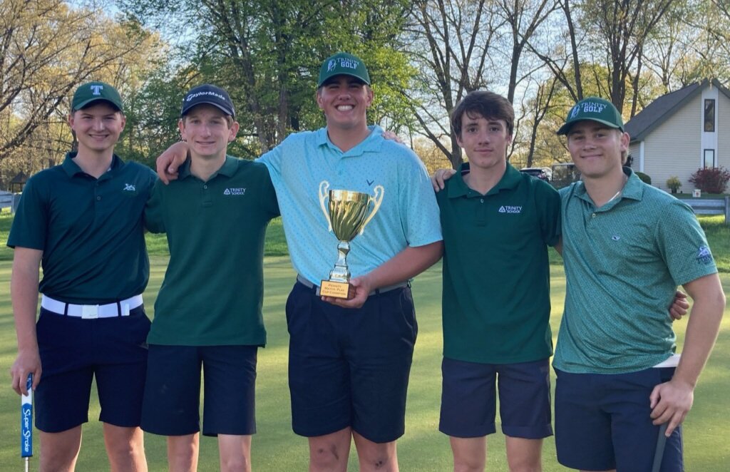 Trinity School at Greenlawn Golf (@trinitysbgolf) on Twitter photo Trinity wins the "Pennity" Cup with a 4-1 victory over Penn in our 2nd Annual Match Play competition.
Up next: The State Preview at Prairie View on Saturday!
<a href="/indianahsgolf/">Indiana HS Golf</a> Trinity wins the "Pennity" Cup with a 4-1 victory over Penn in our 2nd Annual Match Play competition.
Up next: The State Preview at Prairie View on Saturday!
<a href="/indianahsgolf/">Indiana HS Golf</a>