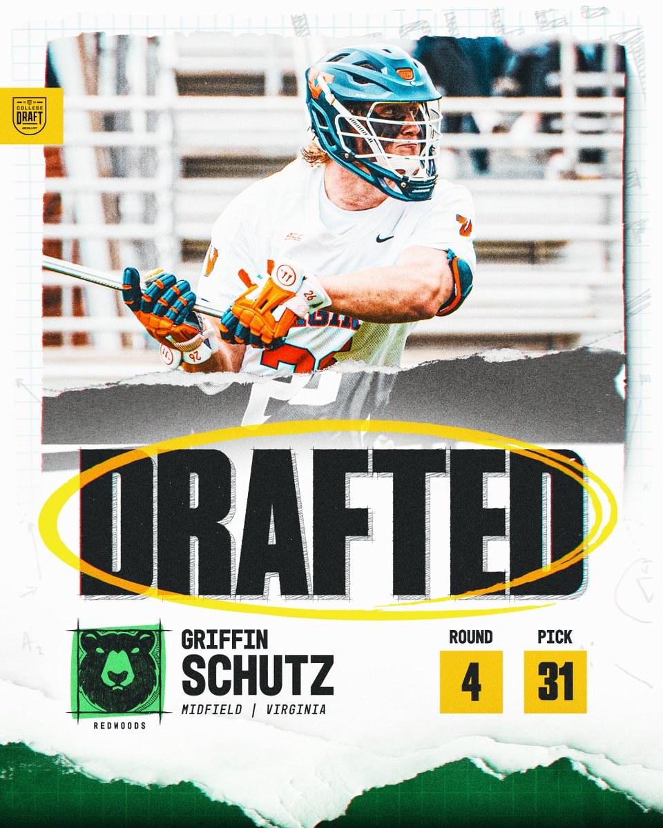 Premier Lacrosse League (@premierlacrosse) on Twitter photo With the #31 Pick in the 2025 College Draft, the California Redwoods select Griffin Schutz.
<a href="/PLLRedwoods/">California Redwoods</a> With the #31 Pick in the 2025 College Draft, the California Redwoods select Griffin Schutz.
<a href="/PLLRedwoods/">California Redwoods</a>